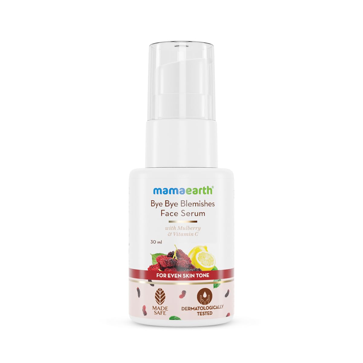 Mamaearth Bye Bye Blemishes Face Serum with Mulberry and Vitamin C for Even Skin Tone - 30ml