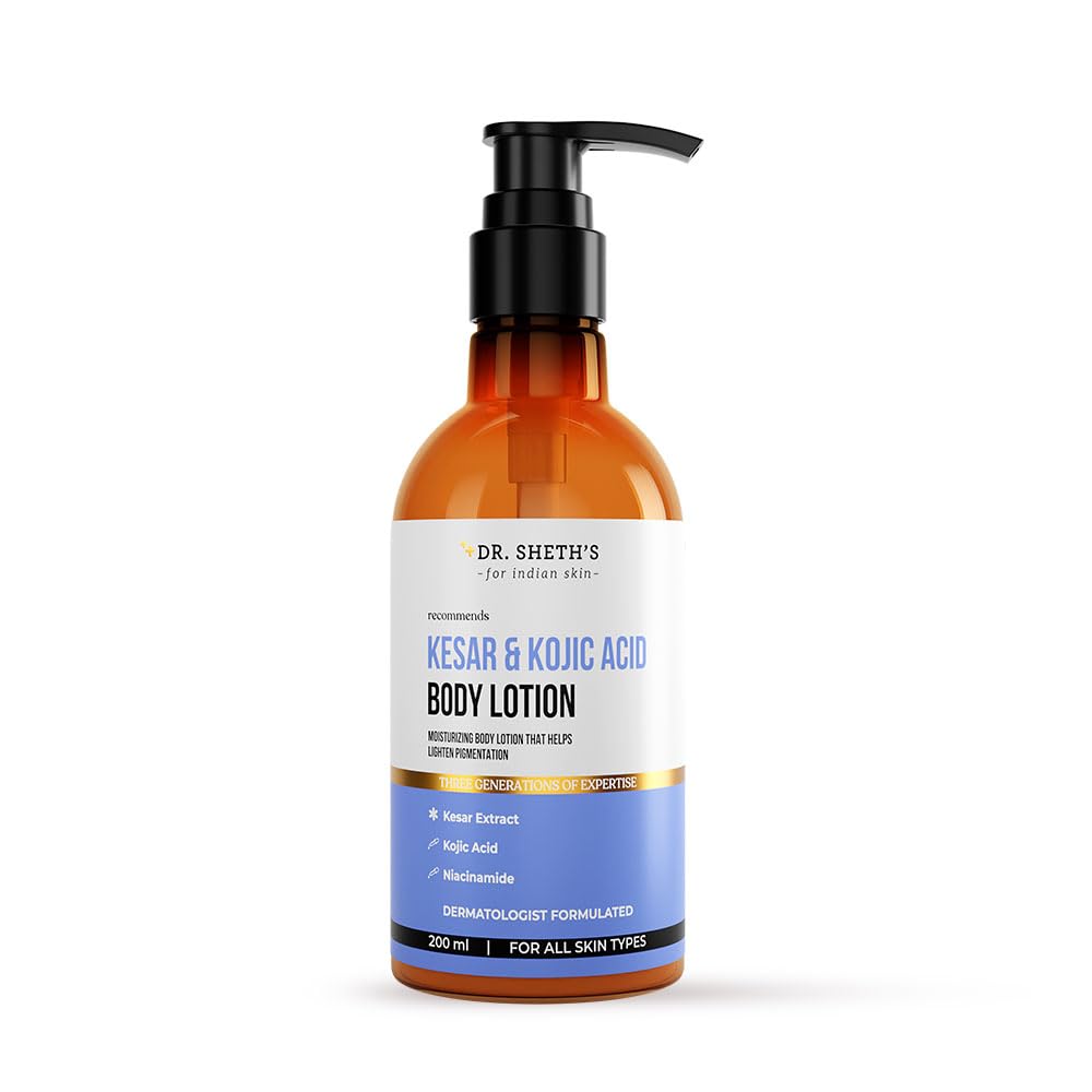 Dr. Sheth's Kesar and Kojic Acid Body lotion (200ml)