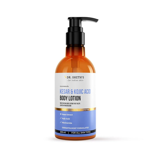 Dr. Sheth's Kesar and Kojic Acid Body lotion (200ml)