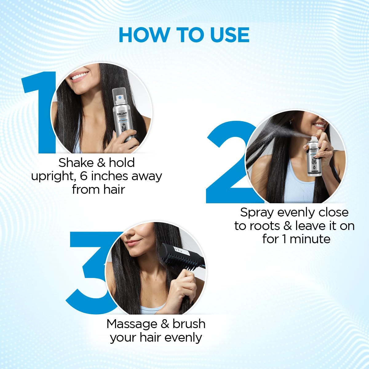 BBLUNT Refresh Dry Shampoo to Instantly Refresh & Add Volume  (50 ml)