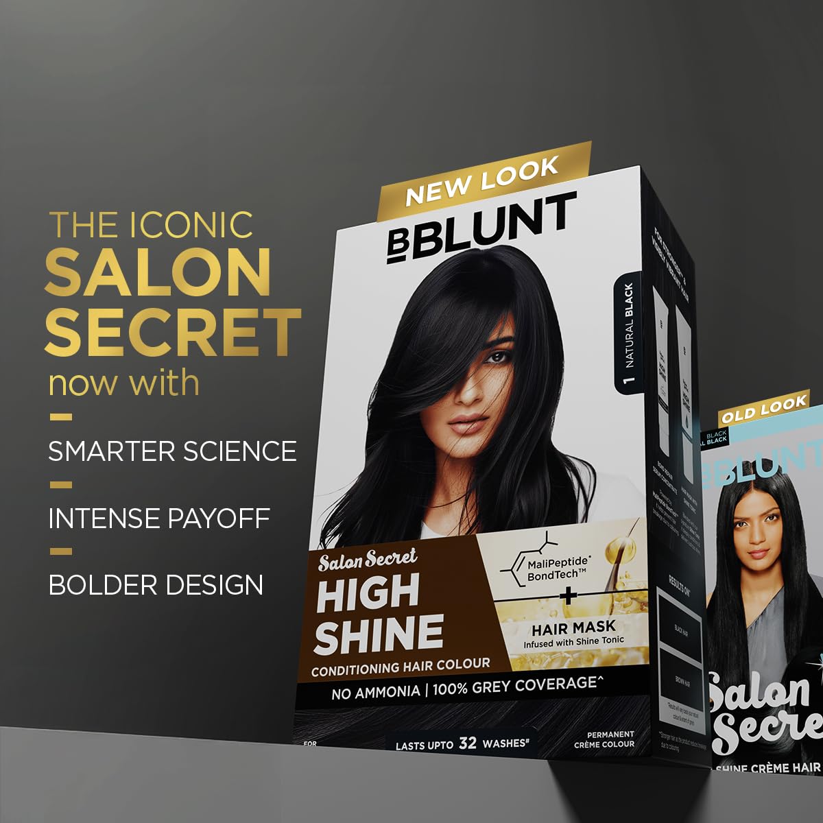 BBLUNT Salon Secret High Shine Conditioning Hair Colour (130 g)