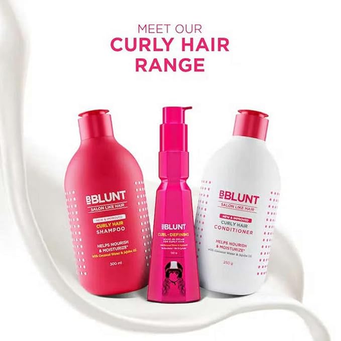 BBLUNT Curly Hair Shampoo (300 ml) / Conditioner (250ml)