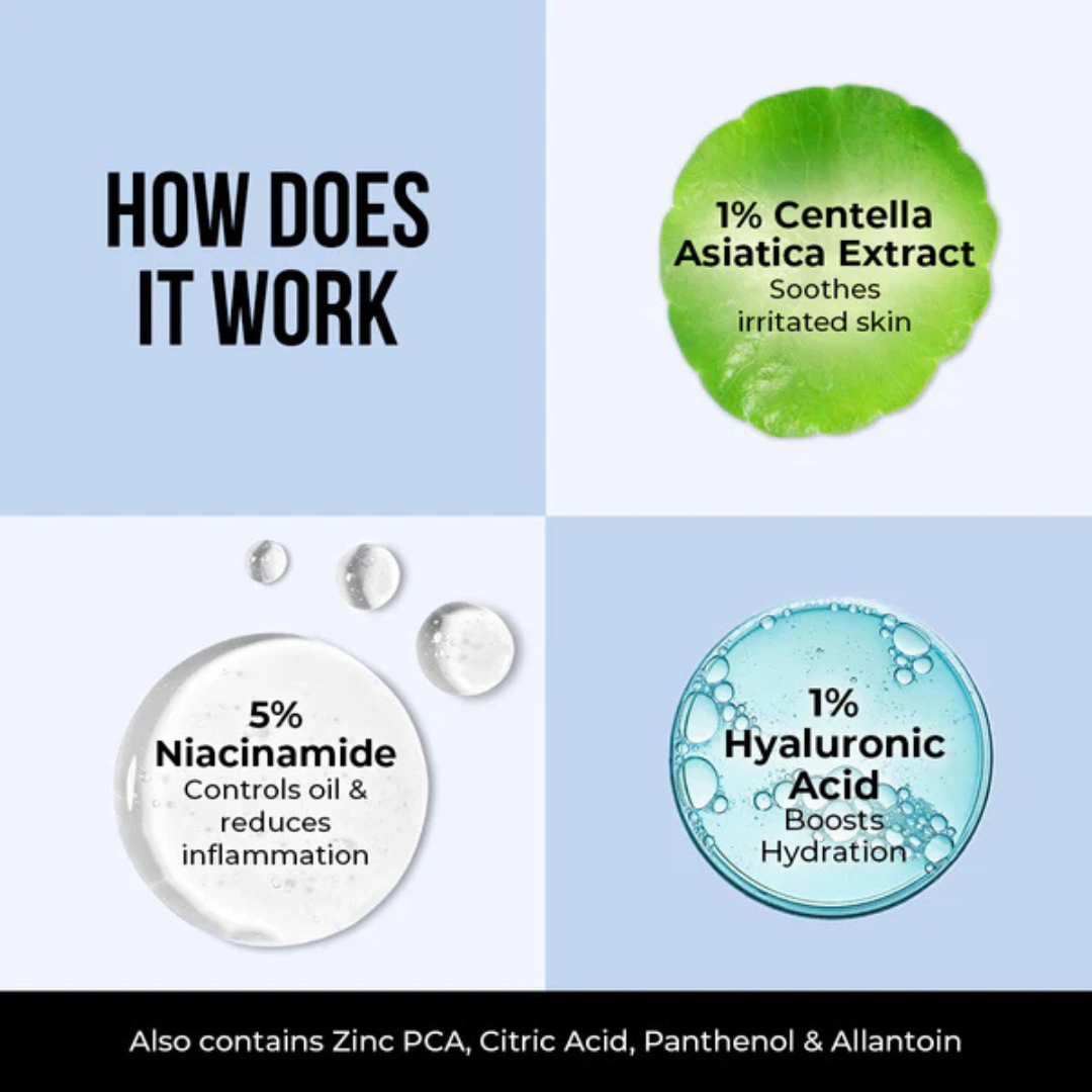 Dr. Sheths Centella & Niacinamide Moisturizing Cream - 50g
