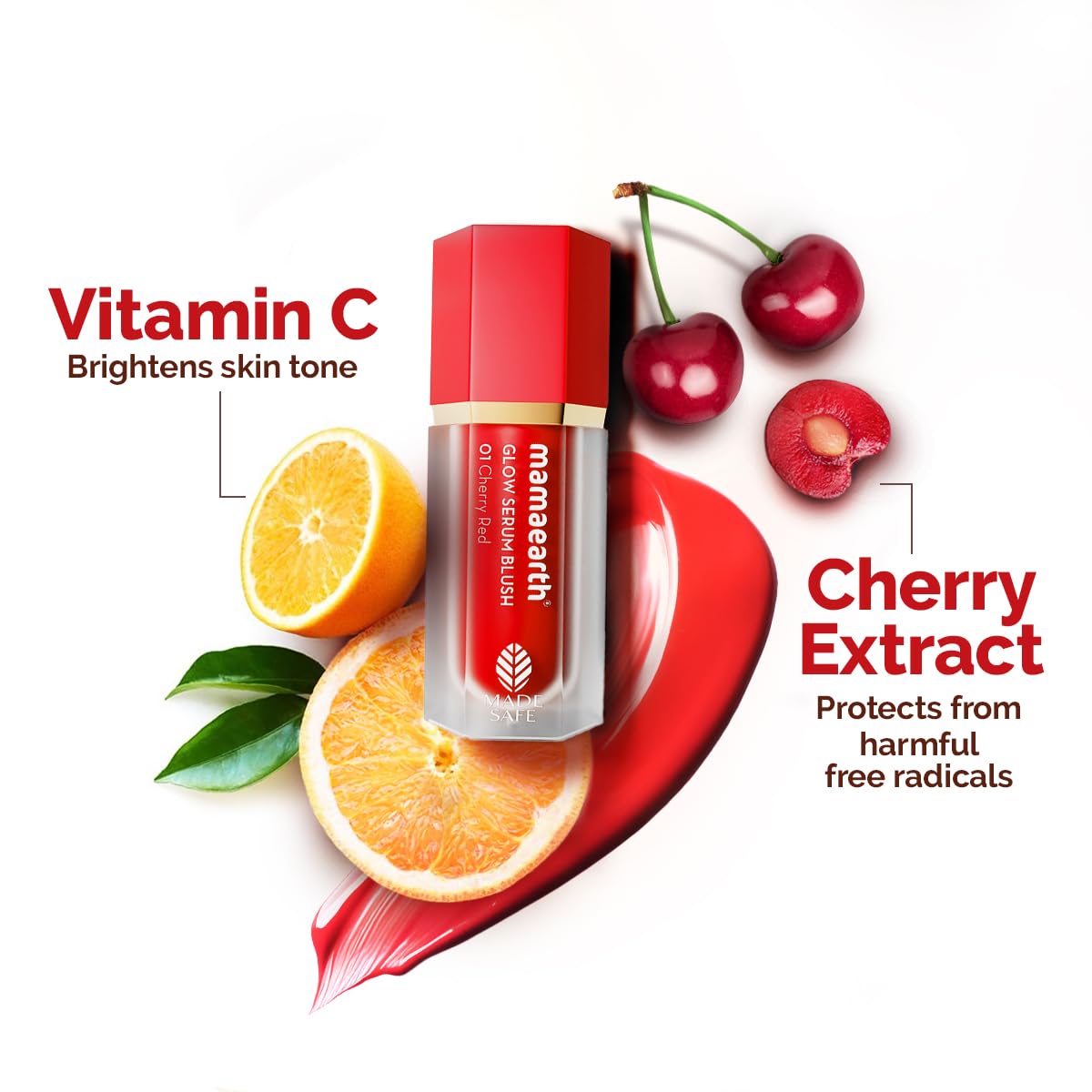 Mamaearth Glow Serum Blush (5 ml)