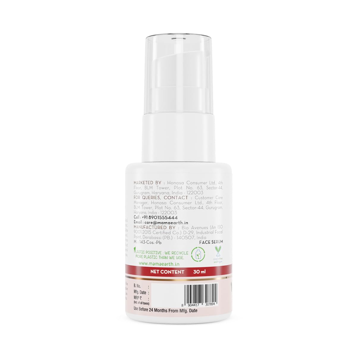 Mamaearth Bye Bye Blemishes Face Serum with Mulberry and Vitamin C for Even Skin Tone - 30ml