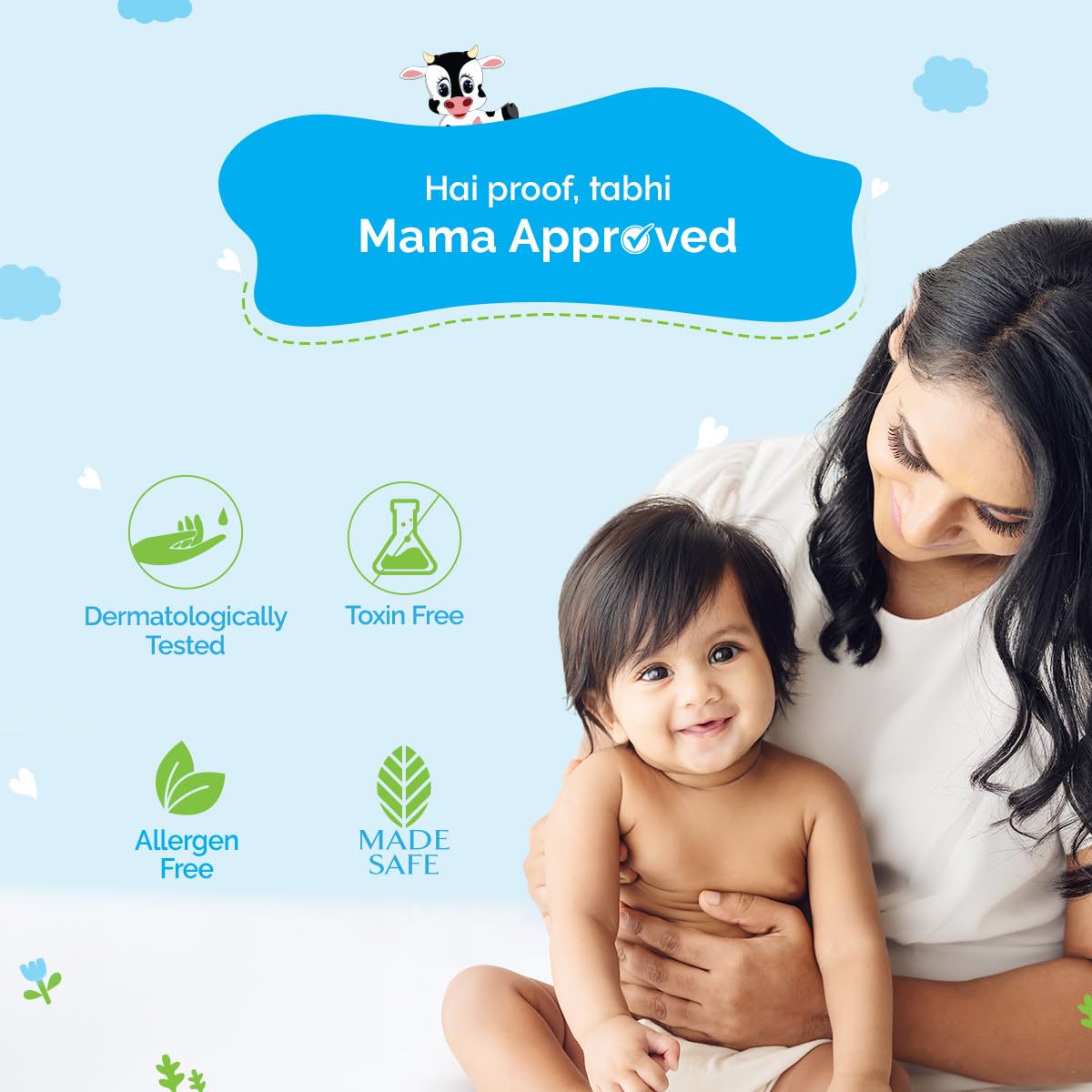 Mamaearth Milky Soft Body Lotion for Babies with Oats, Milk and Calendula - 400ml