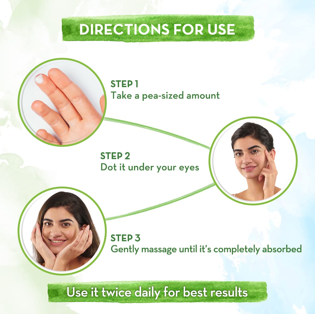 vitamin c daily glow under eye cream direction for use