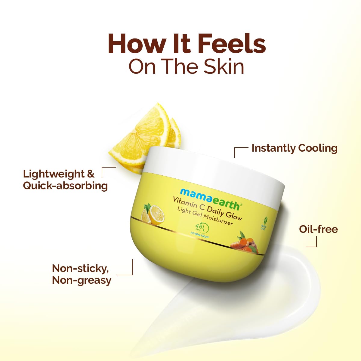 Mamaearth Vitamin C Daily Glow Light Gel Moisturizer (200 g)