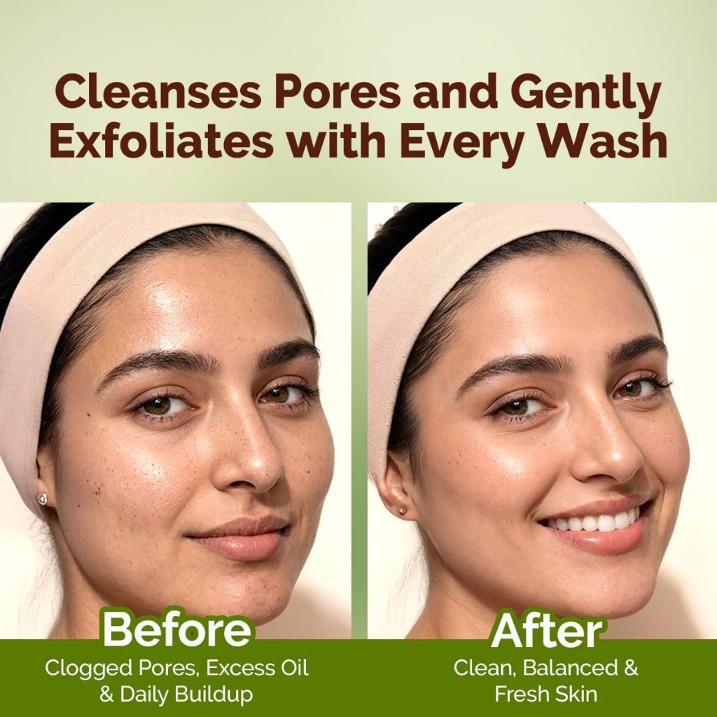 Mamaearth Mung Bean Pore Cleansing Face Wash with Mung Bean, AHA & BHA - 100 ml