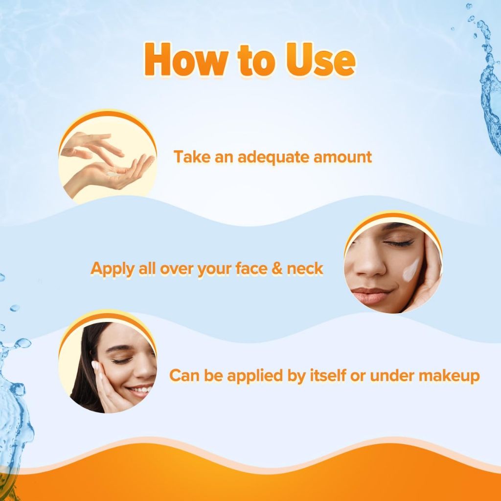 Aqualogica Glow+ Oil-Free Moisturizer with Papaya & Vitamin C| Controls Excess Oil | 100g