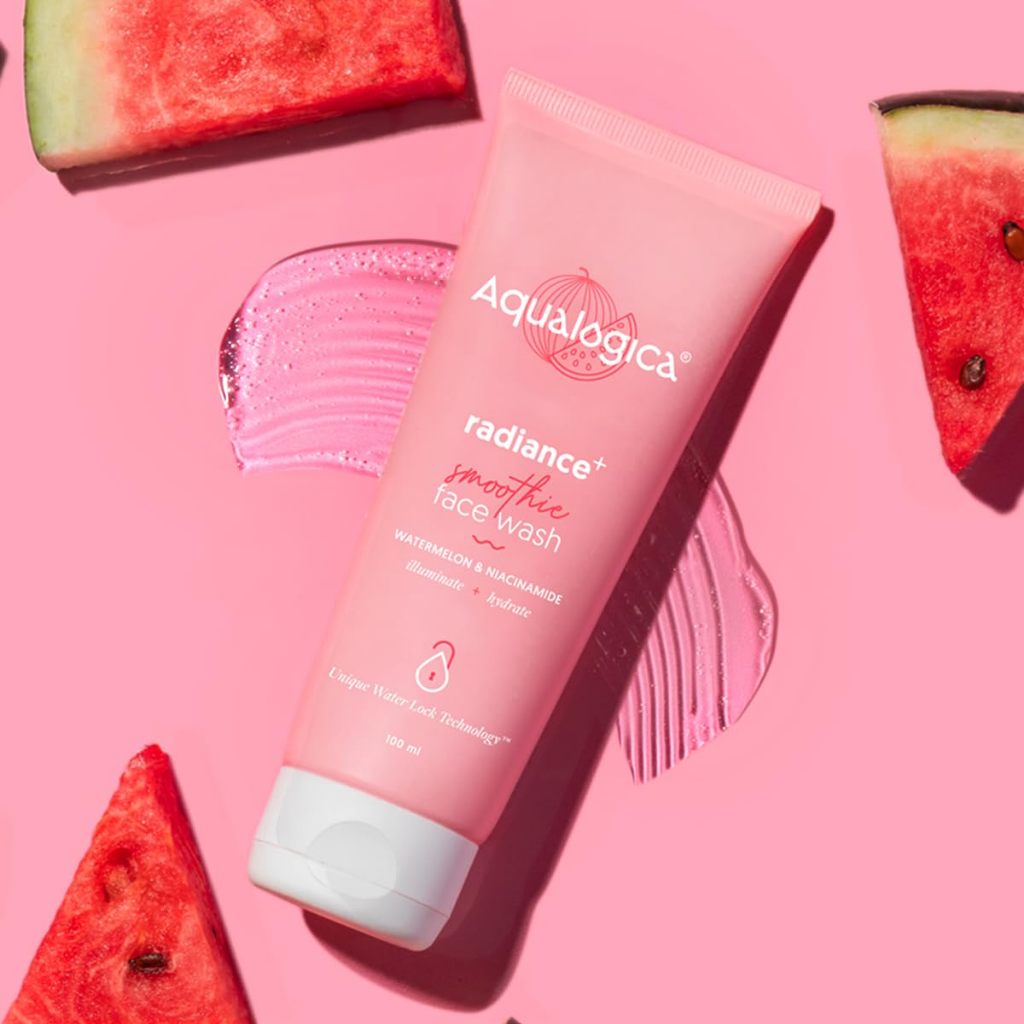 Aqualogica Radiance+ Smoothie Face Wash - Reduces Dark Spots & Blemishes | For Acne Prone Skin-100ml