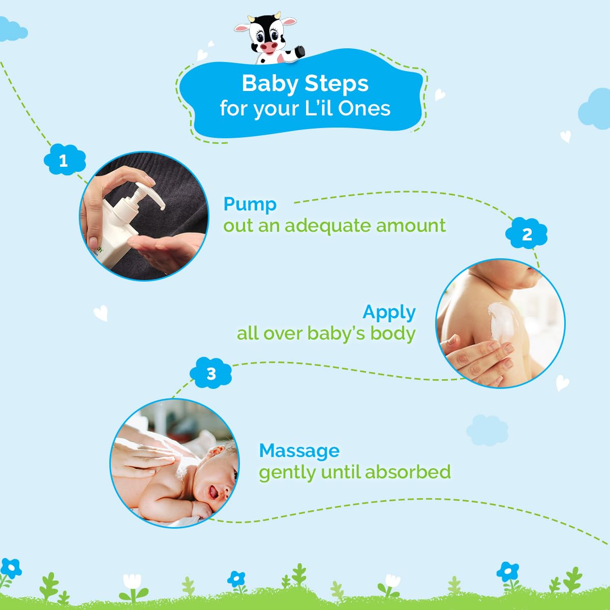 Mamaearth Milky Soft Body Lotion for Babies with Oats, Milk and Calendula - 400ml