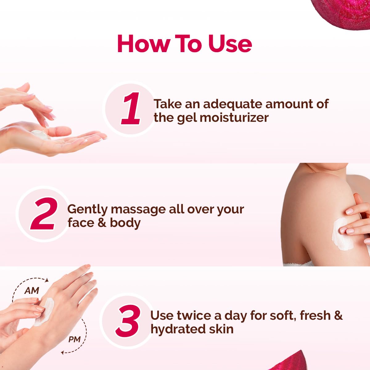 Mamaearth Beetroot Hydraful Light Gel Moisturizer | Hydrated Pink Glow | 200g