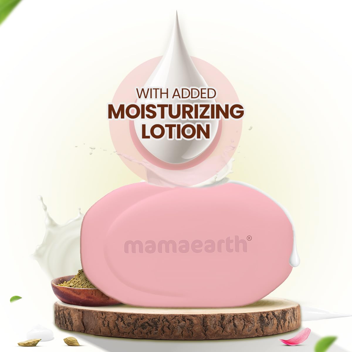Mamaearth Moisturizing Lotion Soap (Pack of 125g x 4)