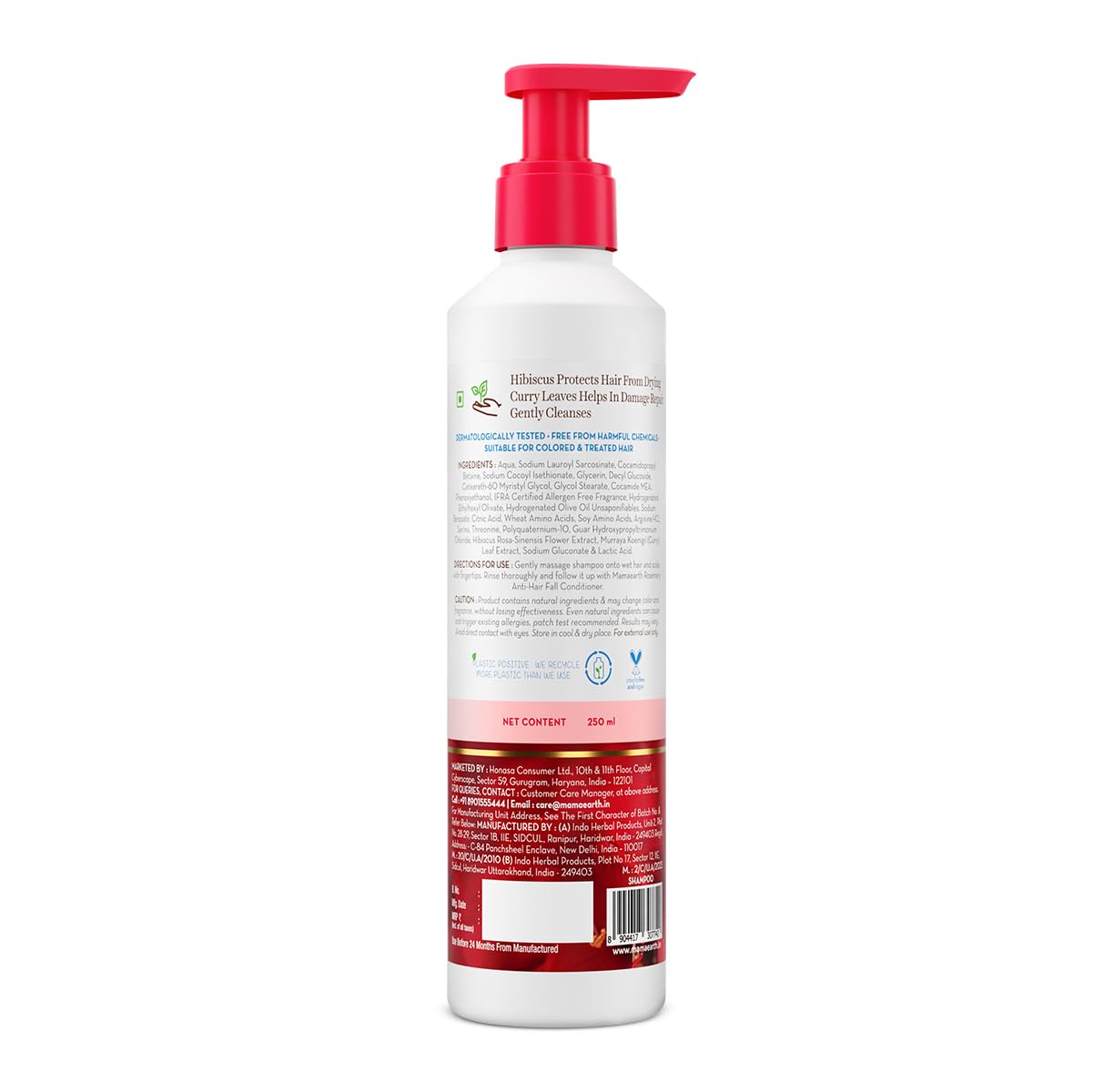Mamaearth Hibiscus Damage Repair Shampoo 250ml