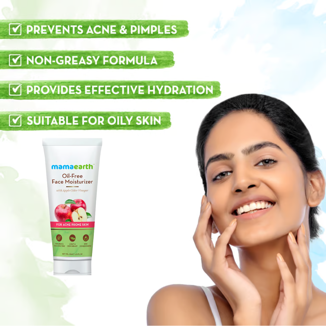 Mamaearth Anti-Acne Kit  (Tea tree Face wash 100ml + Correction Serum 30ml + ACV Oil-free Moisturizer 80ml)