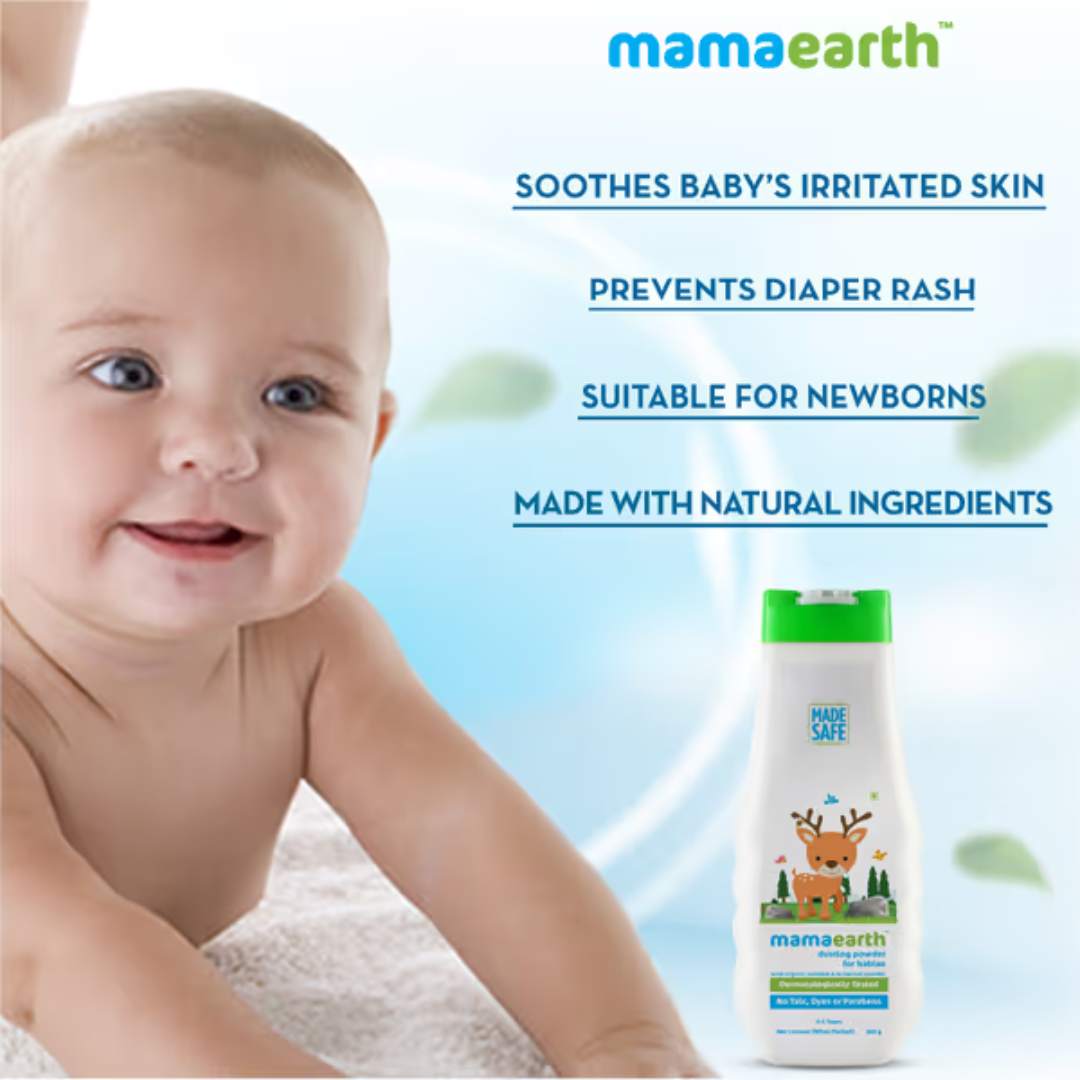 Mamaearth Dusting Powder for Babies - 150g