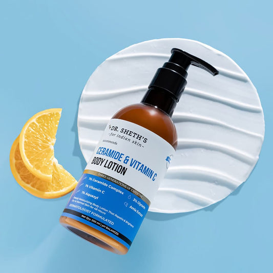 Dr. Sheth's Ceramide & Vitamin C Body Lotion - 200ml