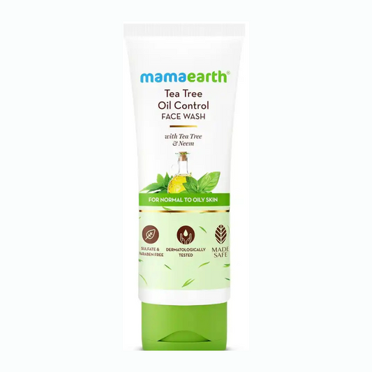 Mamaearth Tea Tree Facewash for acne and pimples - 100ml
