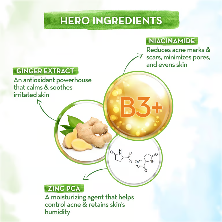 Skin correct face serum 30 ml benefits hero ingredients