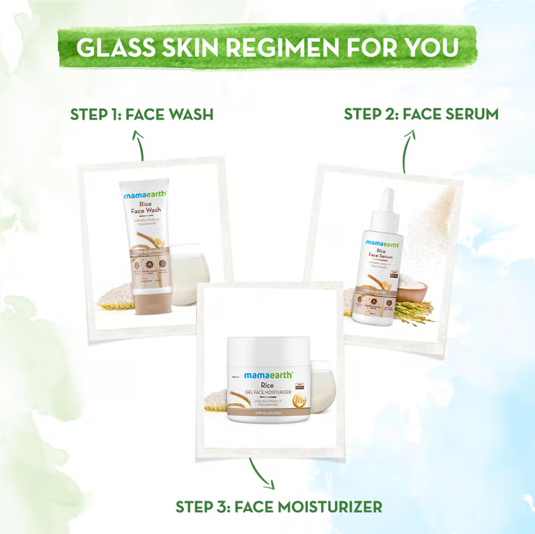 Mamaearth glass skin regimen for you