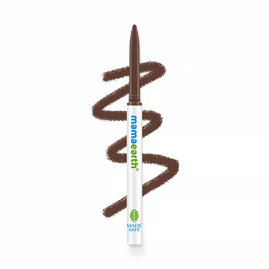 Mamaearth Long Stay Colored Kajal for 11-Hour Long Stay - Woody Brown