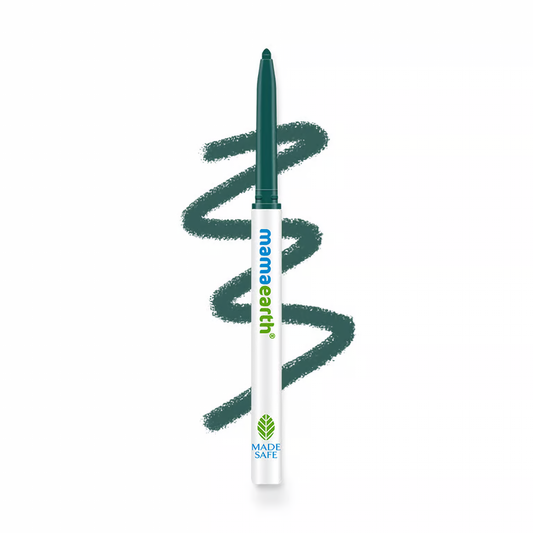 Mamaearth Long Stay Colored Kajal for 11-Hour Long Stay - Forest Green