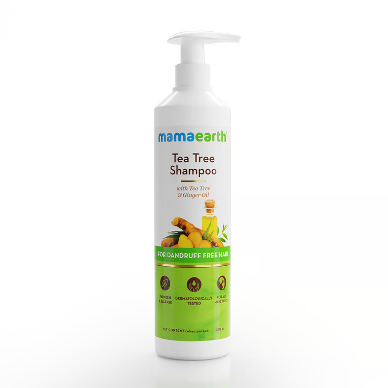 Mamaearth tea tree shampoo 