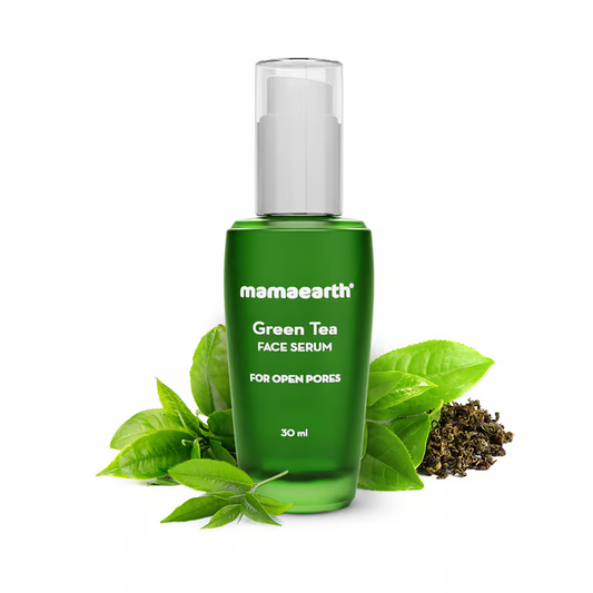 Mamaearth Green Tea Face Serum With Green Tea & Collagen For Open Pores - 30 ml