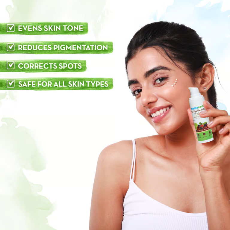 Mamaearth Bye Bye Blemishes Face Cream for Reducing Pigmentation and Blemishes with Mulberry Extract and Vitamin C -30ml