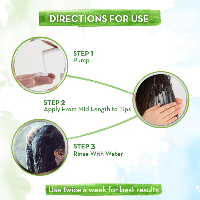 Mamaearth Almond conditioner directions for use