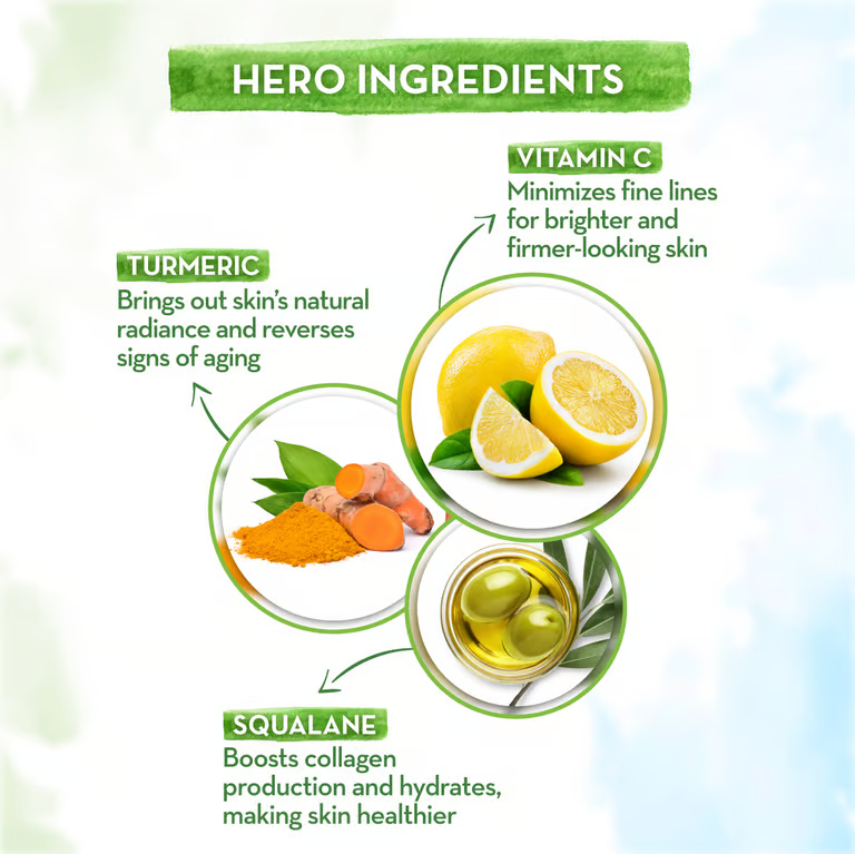 Mamaearth skin illuminate face serum hero ingredients