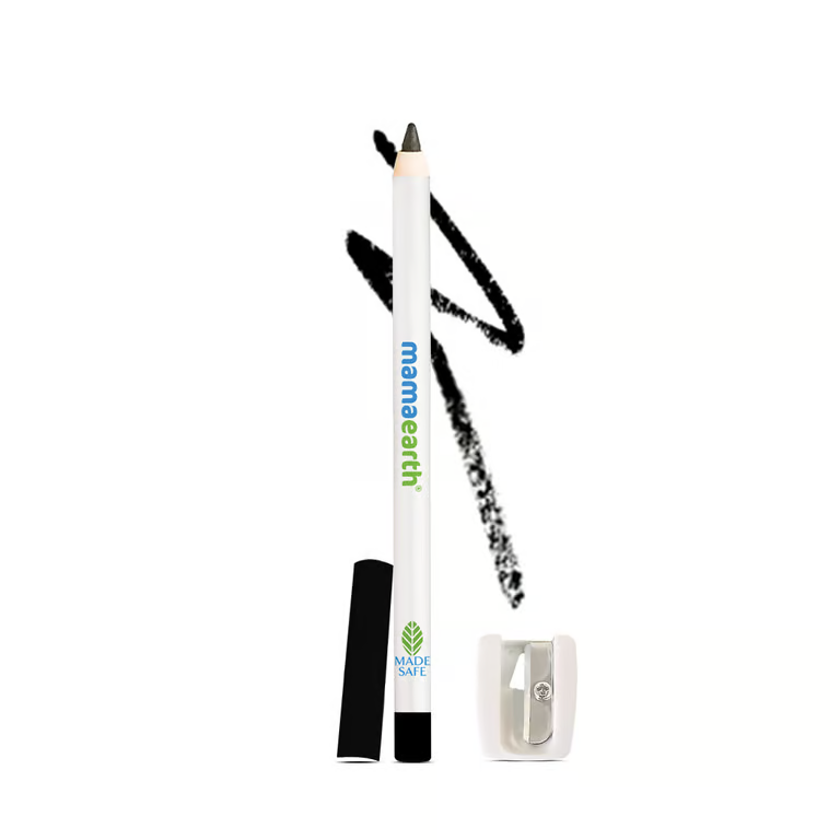  Mamaearth Charcoal Black Long Stay Kajal Kohl Pencil