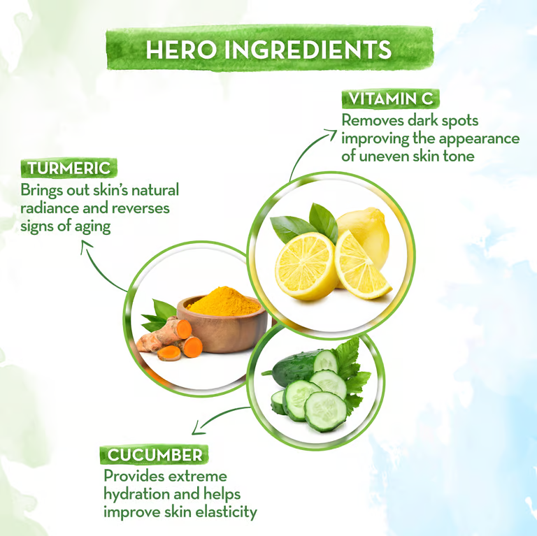 Mamaearth vitamin c foaming face wash hero ingredients