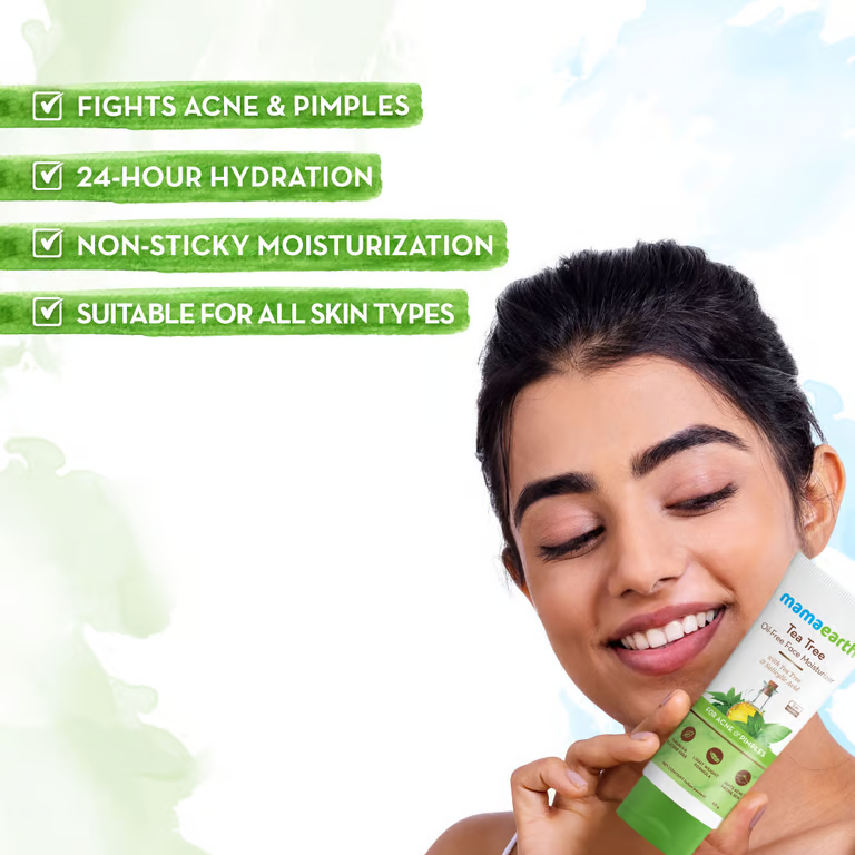 Tea tree oil free face moisturizer benefits