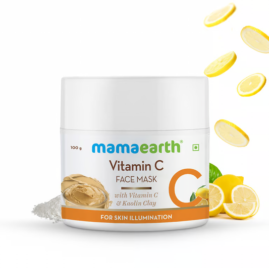 Mamaearth vitamin c face mask with lemon pic