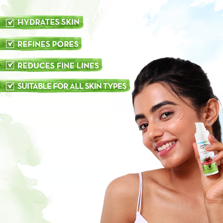 skin plump face serum benefits