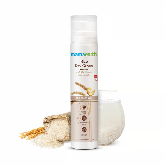 Mamaearth rice day cream 