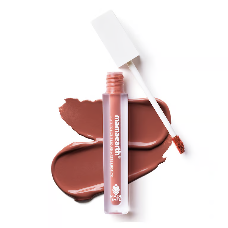 Feather Light Liquid Matte Lipstick - Nude Brown 