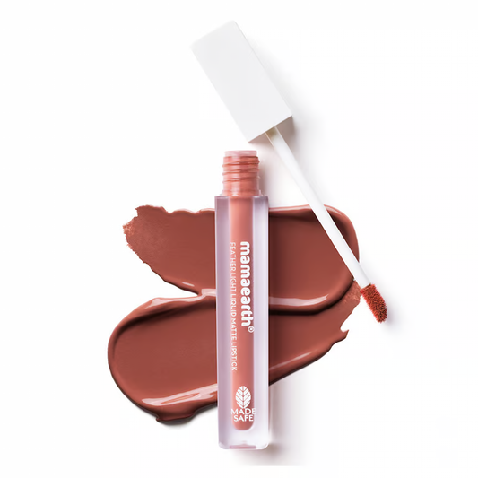 Feather Light Liquid Matte Lipstick - Nude Brown 