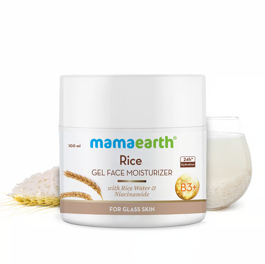 Mamaearth rice gel face moisturizer 