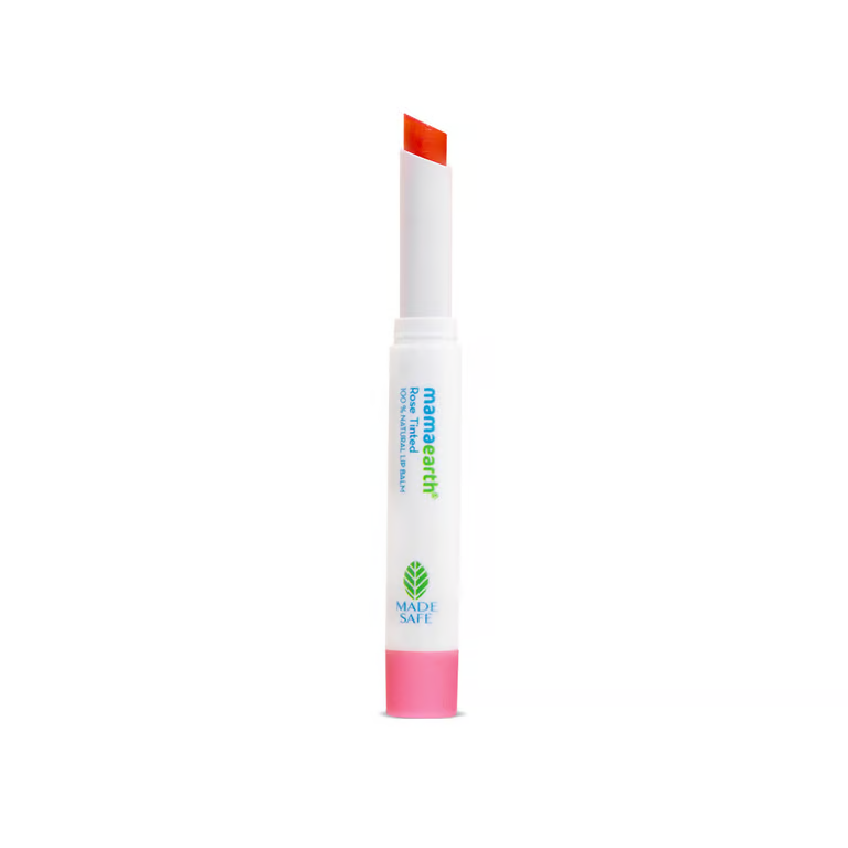 Mamaearth Rose Tinted 100% Natural Lip Balm