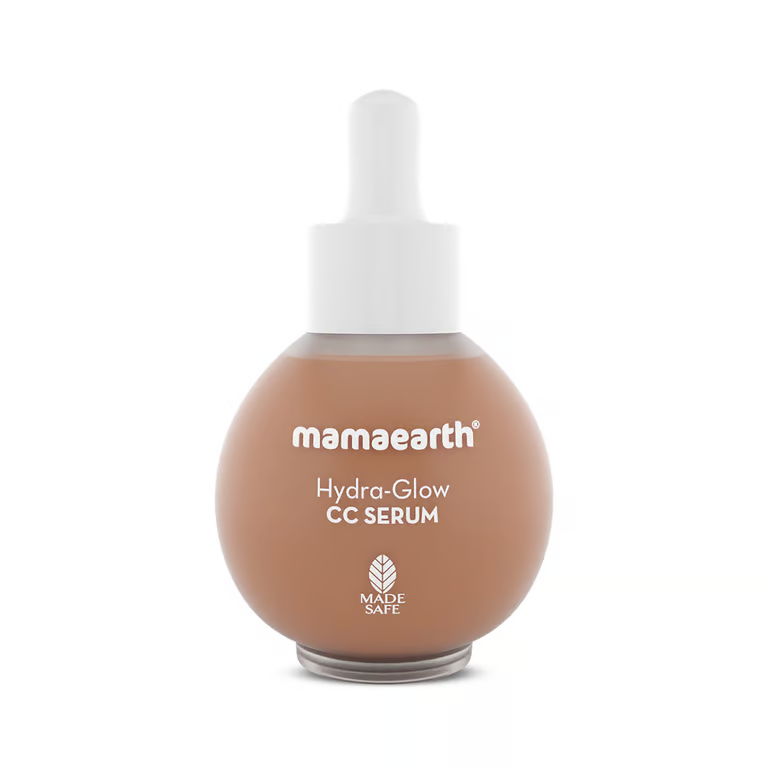 Mamaearth Hydra-Glow CC Serum with Vitamin C & Hyaluronic Acid - Honey - 30 ml
