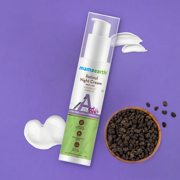 Mamaearth retinol night cream