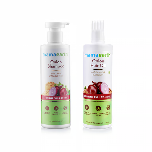 Onion Shampoo and Oil Combo - 250ml + 250ml