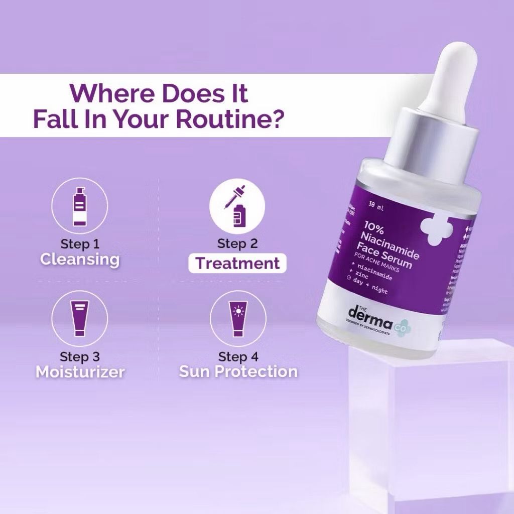 The Derma Co 10% Niacinamide Face Serum (30ml)